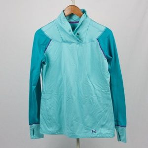 Under Armour teal pullover - large